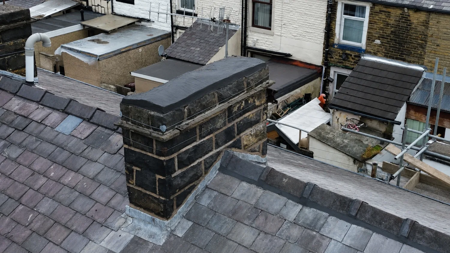 Chimney and leadwork by Manchester Guttering Services